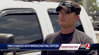 Man says he was falsely accused of impersonating officer in Windermere