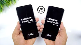 Galaxy A30s vs Galaxy A30 Speed Test & Comparison [Urdu/Hindi]