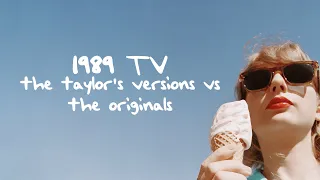 1989 TV - the taylor's versions versus the originals