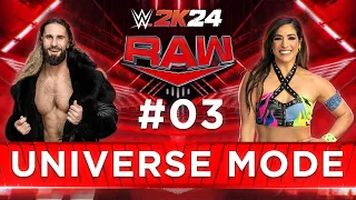 Qualifying Matches Galore! | WWE2K24 Universe Mode - #03