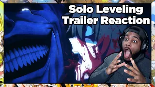 Solo Leveling Official Trailer 2 Reaction | THIS FIRST EPISODE IS GOING TO BE WILD AF!!!