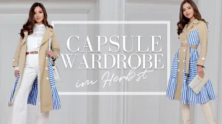 Herbst CAPSULE WARDROBE 2022I Look Book | Look expensive on a budget