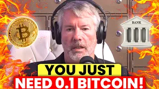 "Why Owning Just 0.1 Bitcoin (BTC) Will Change Your Life"  | Michael Saylor Bitcoin Prediction