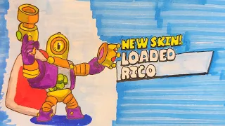 🥳LOADED RICO but in REAL LIFE #inspirationbs #brawlstars