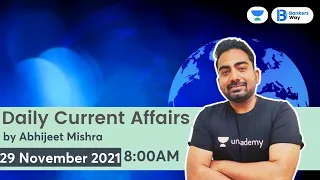 Daily Current Affairs 2021 | Current Affairs | 29 November Current Affairs 2021 | By Abhijeet Mishra