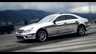 Mercedes Benz CLS Silver Chorme