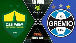 CUIABÁ X GRÊMIO AO VIVO - BRASILEIRÃO 2023 AO VIVO - PARCIAIS CARTOLA EM TEMPO REAL