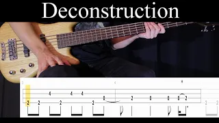 Deconstruction (Witchcraft) - Bass Cover (With Tabs) by Leo Düzey