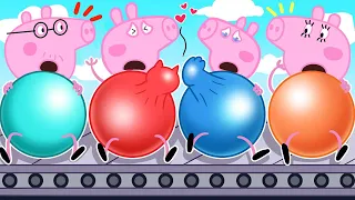 OMG!!!, Peppa Pig Family is Pregnant ??? | Peppa Pig Funny Animation