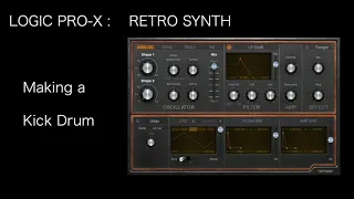 Retro Synth - Making a Kick Drum