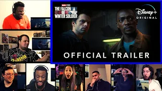 The Falcon and The Winter Soldier Trailer Reactions Mashup