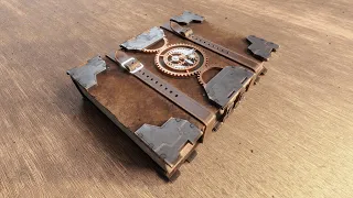 Clockwork Companion (Ancient Tome) | Blender Animation