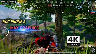 ROG 6 PUBG MOBILE ULTRA HD CRAPHIC 90 FPS TEST 2023