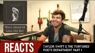 Producer Reacts to Taylor Swift || The Tortured Poets Department PART 1