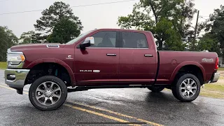 Installing a Wicked Mfg. 3.5 inch Leveling kit on a 2019-2023 Ram 3500/3500.