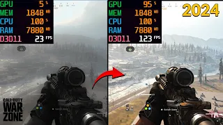 How To Fix Low GPU Usage COD Warzone (2024) | Warzone 2.0 High CPU Usage Fix