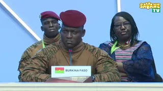 Sommet Russie-Afrique discours du Président de la Transition Burkinabè le Capitaine Ibrahim TRAORÉ.