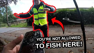 I Got Stopped by SECURITY While Fishing in London