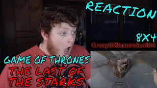 Game Of Thrones - Season 8 Episode 4 (8x4) "The Last of the Starks" REACTION