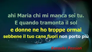 Karaoke  - Ahi Maria -  Rino Gaetano