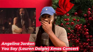 Angelina Jordan - You Say (Lauren Daigle) Xmas Concert | Songwriter Reacts!