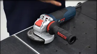 Bosch GWX 17-125 S + X Lock Technology Explained | Basics With Bosch