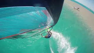 Windsurfing Soma Bay - jibing