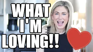 What I'm ❤️LOVING❤️ Right Now | Beauty Fashion & Lifestyle Favorites for Women 40+