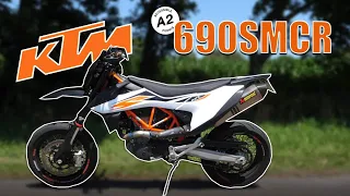 KTM 690 SMCR A2 2020 / LA moto que tu garderas apres le A2 ! ( ne pas craquer )  TEST n°240