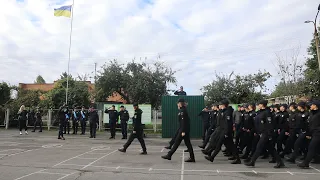 Першокурсники ХНУВС пройшли табірний збір і отримали курсантські погони