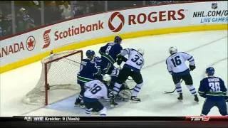 Canucks Vs Jets 12/22/13 [HD]