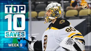 Top 10 Saves from Week 9 | 2021 NHL Season