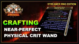 PoE 3.16 - Crafting an Incredible Physical Wand