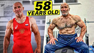 STRONGEST OLD MAN / Jacked at 58! 100 km run