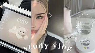 Waking Up at 4AM🎧: uni vlog, business student, workout routine, يوم معي