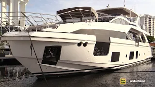 2020 Azimut Grande 27 Metri Luxury Yacht Walkaround Tour - 2020 Fort Lauderdale Boat Show