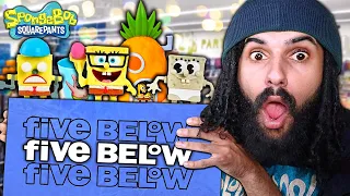 I Bought EVERY NICKELODEON ITEM THEY HAD AT fIVE BELOW AGAIN!! (CHRISTMAS SPECIAL!) *IN STORE HUNT!*