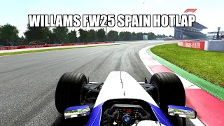 F1 2003 Williams FW25 @ Barcelona Catalunya | Hotlap Onboard