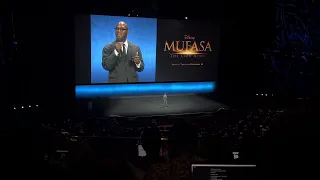 Disney’s Cinemacon 2024 presentation  Barry  Jenkins  Mufasa: The Lion King