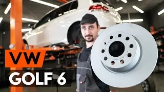 Как заменить задние тормозные диски на VW GOLF 6 (5K1) [ВИДЕОУРОК AUTODOC]