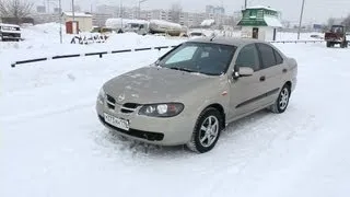 2004 Nissan Almera 1.8. In depth tour, Test Drive.