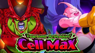 INT DOKKANFEST FAT MAJIN BUU VS. CELL MAX STAGE 2 SUPER BOSS BATTLE! (DBZ: Dokkan Battle)