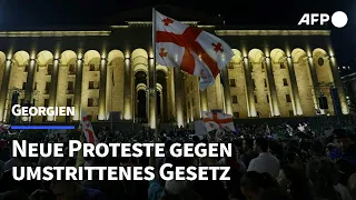 Georgien: Parlament verabschiedet umstrittenes Gesetz in zweiter Lesung | AFP