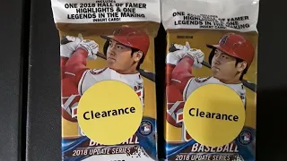 2018 TOPPS UPDATE! ROOKIE SEARCH CLEARANCE STYLE!