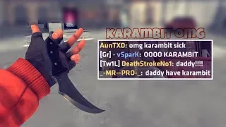 omg you have karambit!!! Critical Ops