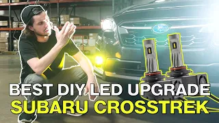 Diode Dynamics SL1 LED Bulbs | The Best Subaru Crosstrek LED Conversion! | Review & Install