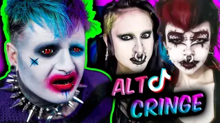 GOTH REACTS TO CRINGE ALT TIKTOK