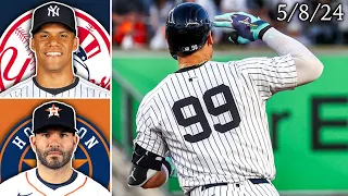 New York Yankees vs Houston Astros | Game Highlights | 5/8/24