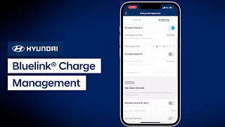 Bluelink® Charge Management | Bluelink | Hyundai