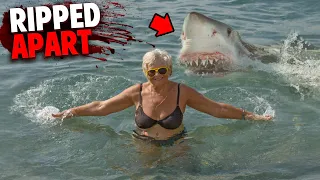 This Grandma Was RIPPED APART By Sharks In Front of Everyone!